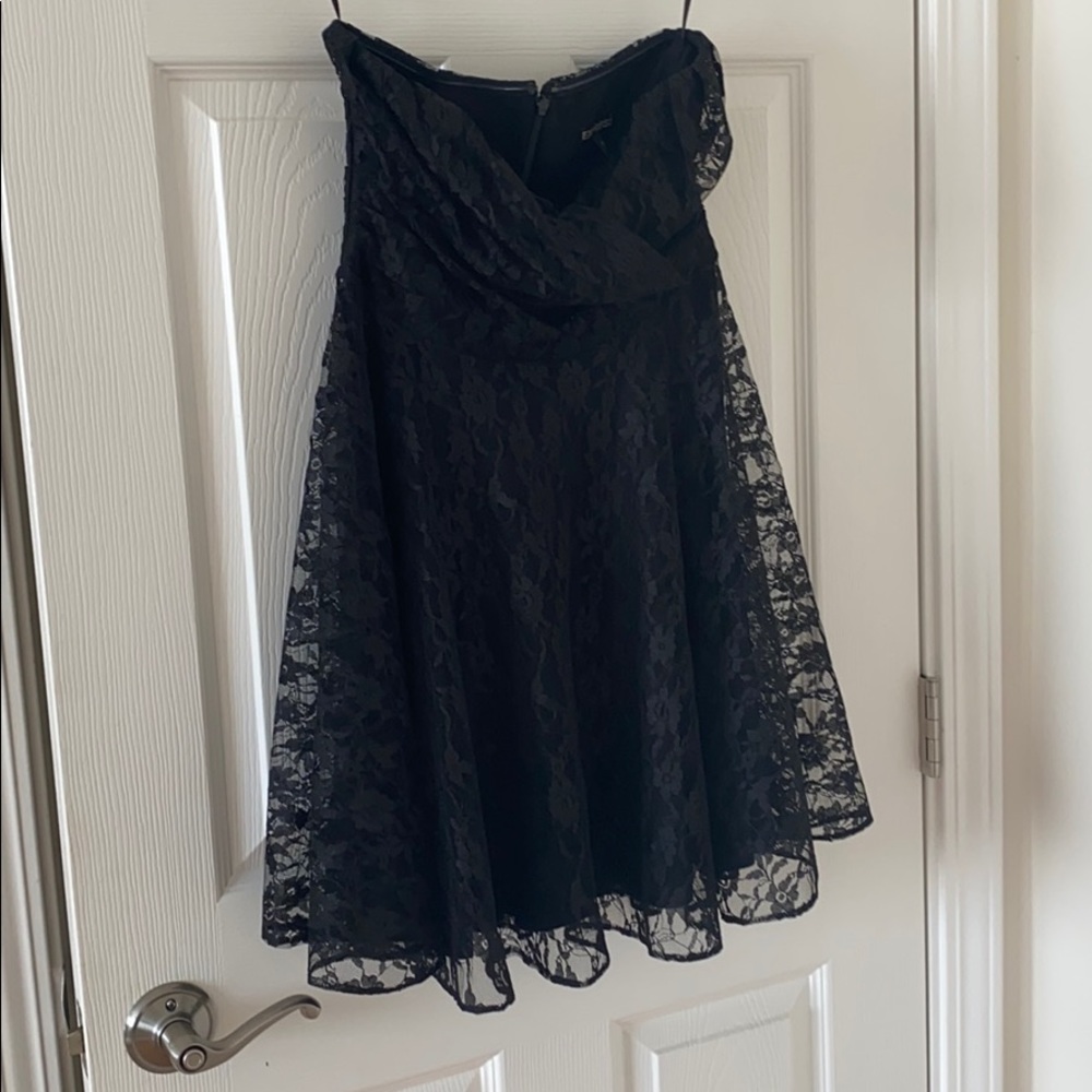 Black Lace Dress